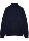Paul Smith Roll-neck Wool Jumper In Navy