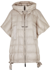 MAX MARA THE CUBE SEIMAN QUILTED SHELL PONCHO