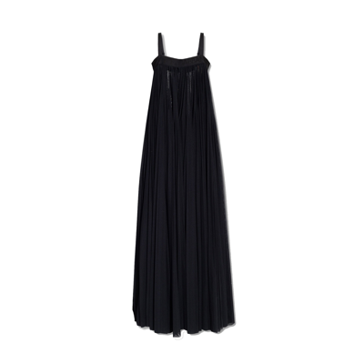 DOLCE & GABBANA MAXI PLEATED DRESS