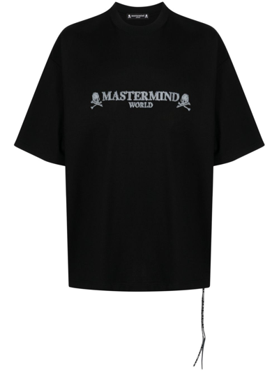 Mastermind Japan Skull Short-sleeve Cotton T-shirt In Black