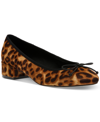 Steve Madden Cherish Leopard Genuine Calf Hair Pump In Leopard
