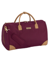 London Fog Regent 20" Weekender Satchel, Created For Macy's In Merlot