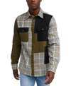 REASON MEN'S COLORBLOCK OVERSHIRT