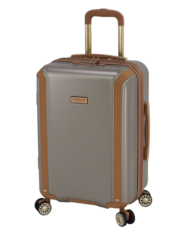 London Fog New  Regent 20" Expandable Spinner Carry-on, Created For Macy's In Platinum