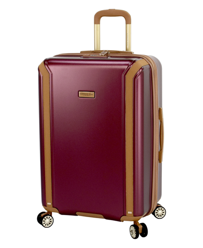 London Fog New  Regent 20" Expandable Spinner Carry-on, Created For Macy's In Merlot