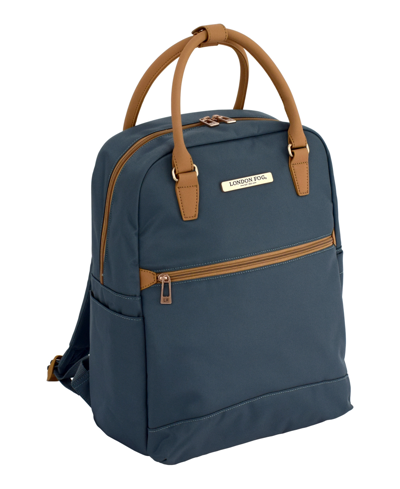 London Fog New  Regent 17" Commuter Backpack, Created For Macy's In Teal