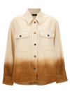 Alanui Bright Hues Cotton Twill Overshirt