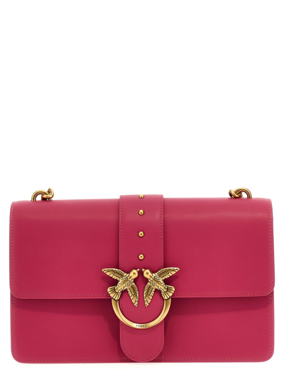 Pinko Classic Love Bag Icon Crossbody Bags Fuchsia