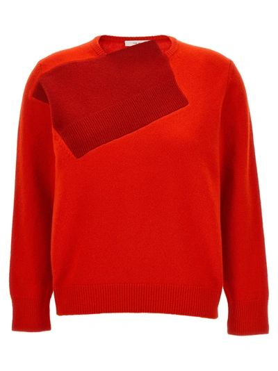 THE ROW ENID SWEATER, CARDIGANS RED