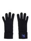 Burberry Ekd-embroidered Knitted Gloves