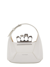 Alexander Mcqueen The Jewelled Hobo Mini Leather Shoulder Bag