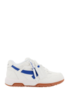 Off-white Leather Out Of Office Mid-top Sneakers