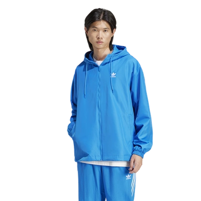 Adidas Originals Mens  Adicolor Trefoil Windbreaker In Bluebird/white