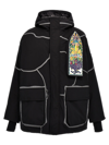 WHO DECIDES WAR WHO DECIDES WAR X ADD DOWN JACKET CASUAL JACKETS, PARKA BLACK