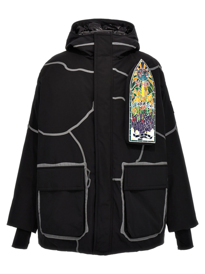 WHO DECIDES WAR WHO DECIDES WAR X ADD DOWN JACKET CASUAL JACKETS AND PARKA BLACK