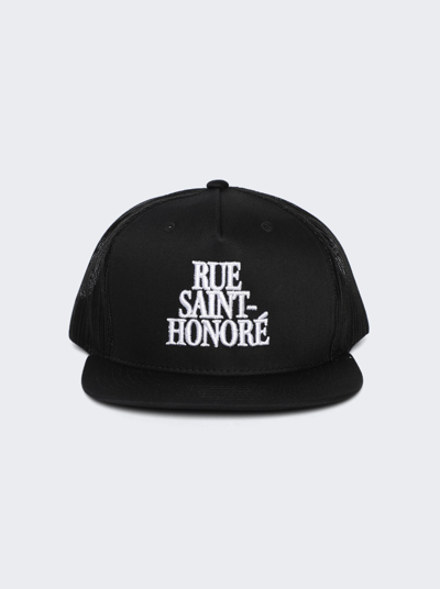 1989 Studio Saint Honore Cap In Black