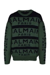 Balmain Logo Pattern Jumper