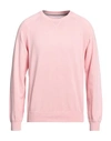 SUN 68 SUN 68 MAN SWEATER PINK SIZE XL COTTON