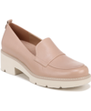 Naturalizer Darry Leather Loafer In Vintage Mauve Leather