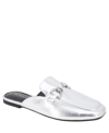 Bcbgeneration Zorie Bit Mule In Silver