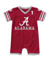 Colosseum Infant  Crimson Alabama Crimson Tide Bumpo Football Romper In Crimson