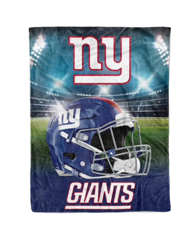 Logo Brands New York Giants 60" X 80" Stadium Lights Blanket In Multi