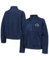 Boxercraft Women's Blue Penn State Nittany Lions Everest Half-zip Sweatshirt In Blue