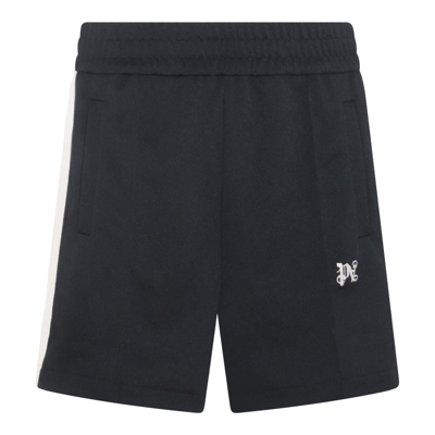 Palm Angels Shorts In Black Off White
