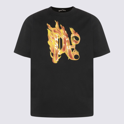 PALM ANGELS PALM ANGELS T-SHIRTS AND POLOS BLACK