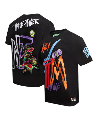 Freeze Max Men's And Women's  Black Teenage Mutant Ninja Turtles Turtle Power Graphic T-shirt