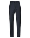 Brian Dales Man Pants Midnight Blue Size 32 Wool, Polyester, Elastane In Blue