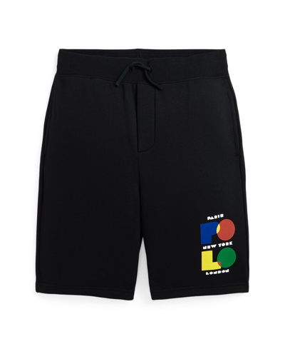 Polo Ralph Lauren Kids' Toddler And Little Boys Logo Fleece Shorts In Polo Black