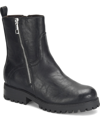 B.o.c. Lexy Womens Block Heel Square Toe Ankle Boots In Black
