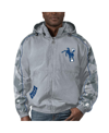 Starter Gray Indianapolis Colts Thursday Night Gridiron Throwback Full-zip Jacket In Gray