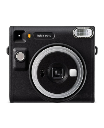 Fujifilm Instax Square Sq40 Selfie Mode Easy-to-operate Analog Camera (black)