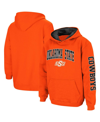 Colosseum Youth Boys  Orange Oklahoma State Cowboys 2-hit Team Pullover Hoodie In Orange