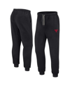 FANATICS SIGNATURE MEN'S AND WOMEN'S FANATICS SIGNATURE BLACK CHICAGO BULLS SUPER SOFT FLEECE JOGGER