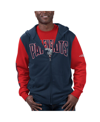 G-III SPORTS BY CARL BANKS MEN'S G-III SPORTS BY CARL BANKS NAVY, RED NEW ENGLAND PATRIOTS T-SHIRT AND FULL-ZIP HOODIE COMBO SE
