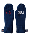 Outerstuff Men's Team Usa Go Usa Knit Mittens In Navy