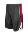 Colosseum Charcoal Arkansas Razorbacks Turnover Shorts In Charcoal