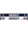 RUFFNECK SCARVES MEN'S AND WOMEN'S RUFFNECK SCARVES BLUE SAN DIEGO FC COMMUNITY COLORS SUMMER SCARF