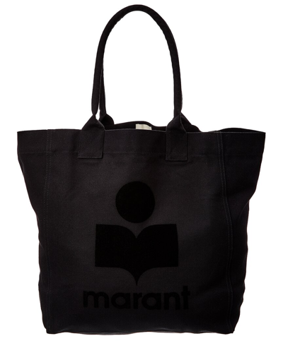 Isabel Marant Yenky Canvas Tote In Black