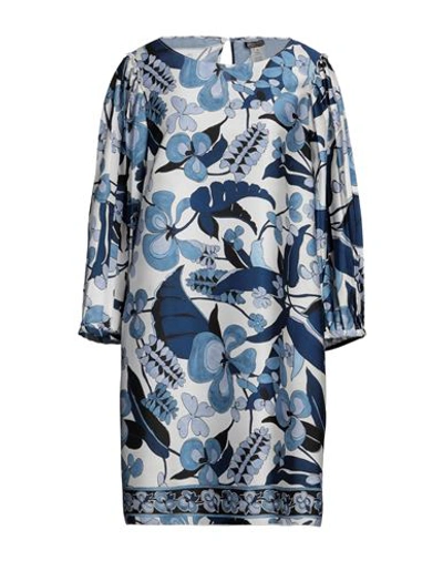 Maliparmi Malìparmi Woman Mini Dress Pastel Blue Size 10 Polyester