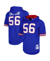 Mitchell & Ness Men's  Lawrence Taylor Royal New York Giants Retired Player Name And Number Mesh Hood In Royal