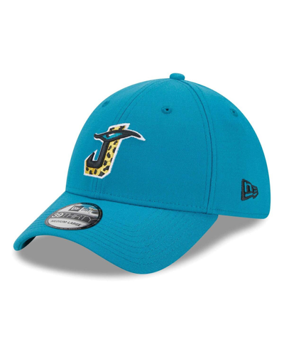 New Era Men's  Teal Jacksonville Jaguars City Originals 39thirty Flex Hat