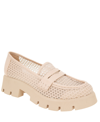 Bcbgeneration Rama Platform Penny Loafer In Frappe,nude