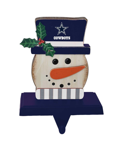 Memory Company The  Dallas Cowboys Snowman Stocking Holders In Multi