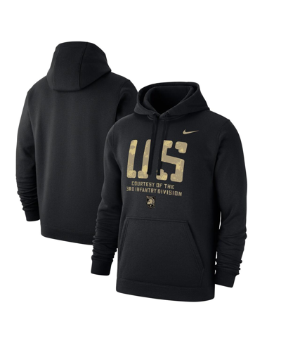 NIKE MEN'S NIKE BLACK ARMY BLACK KNIGHTS 2023 RIVALRY COLLECTION COURTESY OF CLUB FLEECE PULLOVER HOODIE