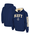 Colosseum Youth  Navy Navy Midshipmen 2-hit Team Pullover Hoodie In Navy