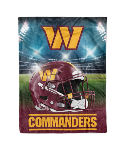 Logo Brands Washington Commanders 60" X 80" Stadium Lights Blanket In Multi
